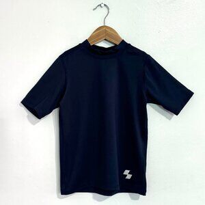 CP Navy Mock Neck Sports Shirt